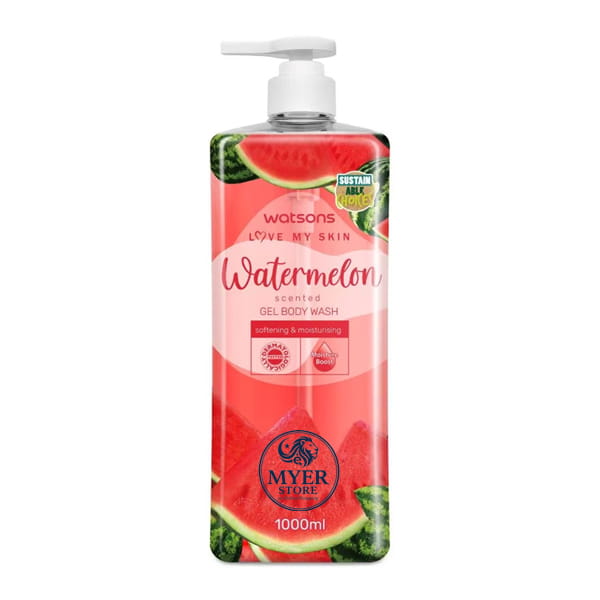 W 05 Watsons Love My Skin Peach Gel Body Wash - Image 1